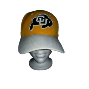 Zephyr Colorado University Yellow White Buffalo Logo Fitted Cap Size M/L